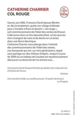 Col rouge, Catherine Charrier