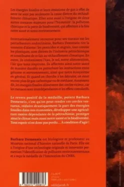 Comment les énergies fossiles détruisent notre santé, le climat et la biodiversité, Barbara Demeneix
