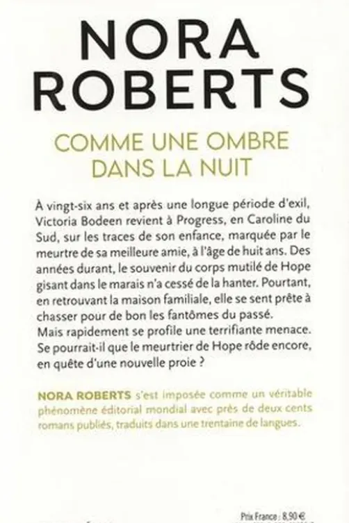 Comme une ombre dans la nuit, Nora Roberts