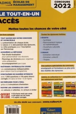 Concours ACCES. ESDES, ESSCA, IESEG - Le tout-en-un, Edition 2022, Sophie Mattern