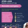 Concours ATSEM/ASEM Externe, interne et 3e voie. Annales corrigées, Edition 2023-2024, Corinne Pelletier