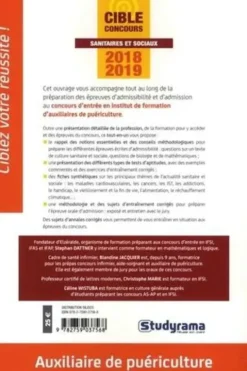 Concours auxiliaire de puériculture. Edition 2018-2019, Stephan Dattner