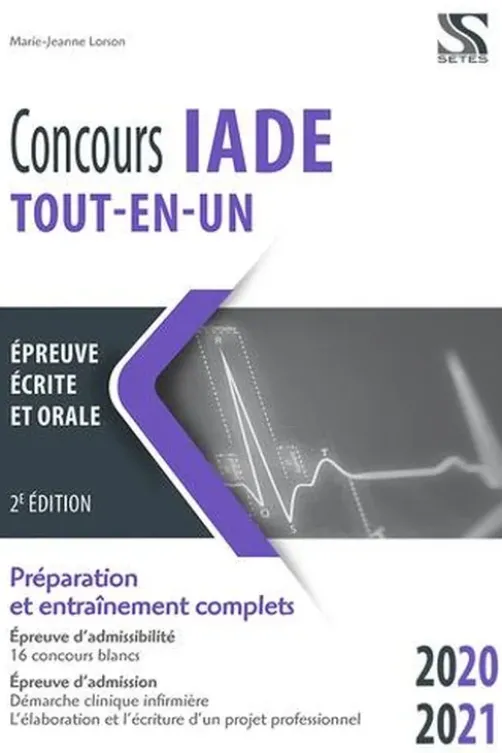 Concours IADE. Edition 2020-2021, Marie-Jeanne Lorson