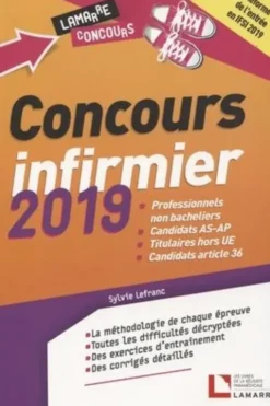 Concours infirmier. Edition 2019, Sylvie Lefranc