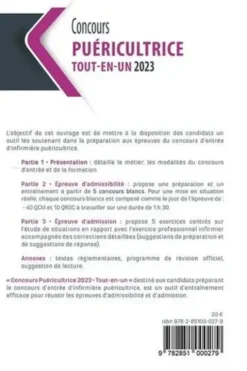 Concours puéricultrice. Edition 2023, Marie-Jeanne Lorson