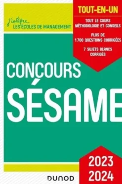 Concours Sésame. Tout-en-un, Edition 2023-2024, Marie-Virginie Speller
