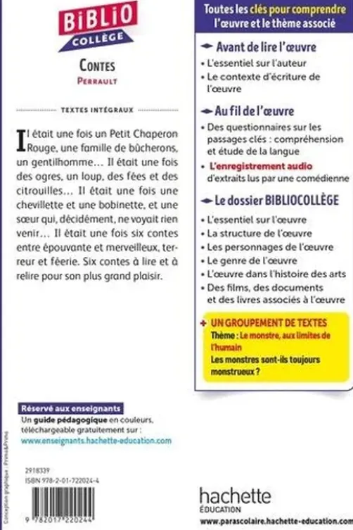 Contes Perrault. Six contes