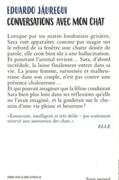 Conversations avec mon chat, Eduardo Jauregui
