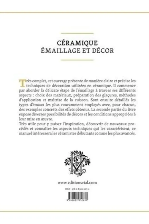 Céramique. Emaillage et décor, Joaquim Chavarria