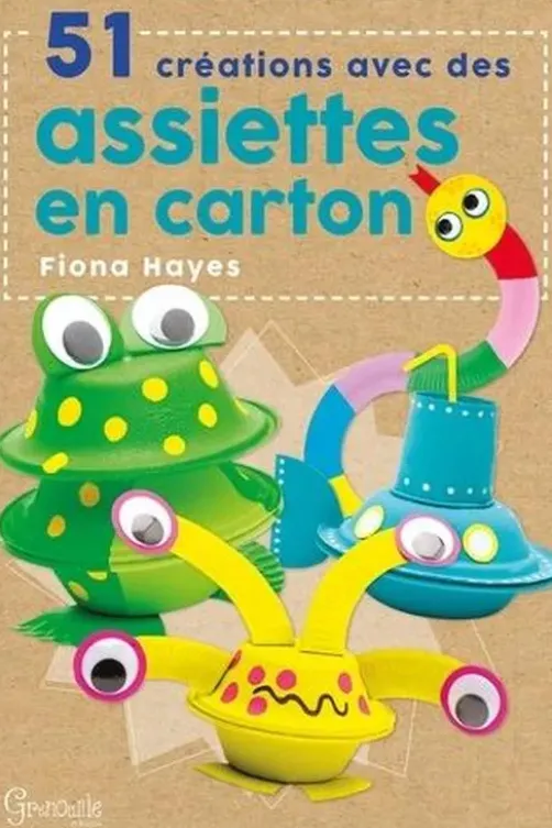 51 créations avec des assiettes en carton, Fiona Hayes