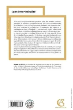Cybercriminalité. Approche écosystémique de l'espace numérique, Benoît Dupont