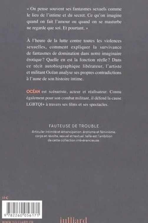 Dans la cage. Une autobiographie socio-pornographique, Océan