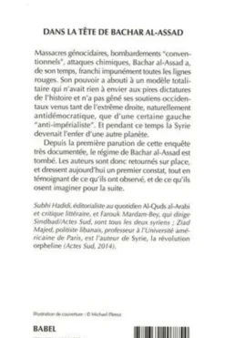 Dans la tête de Bachar al-Assad. Edition revue et augmentée, Subhi Hadidi