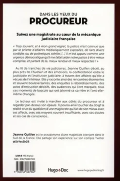 Dans les yeux du procureur. Chroniques de la justice ordinaire, Jeanne Quilfen