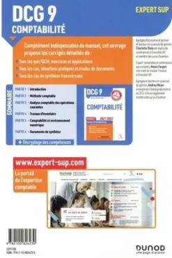 DCG 9 Comptabilité. Corrigés, Edition 2021-2022, Charlotte Disle