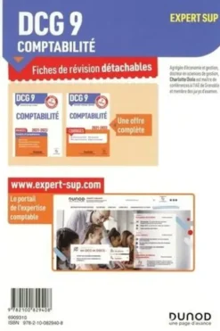 DCG 9 Comptabilité. Fiches de révision, 3e édition, Charlotte Disle