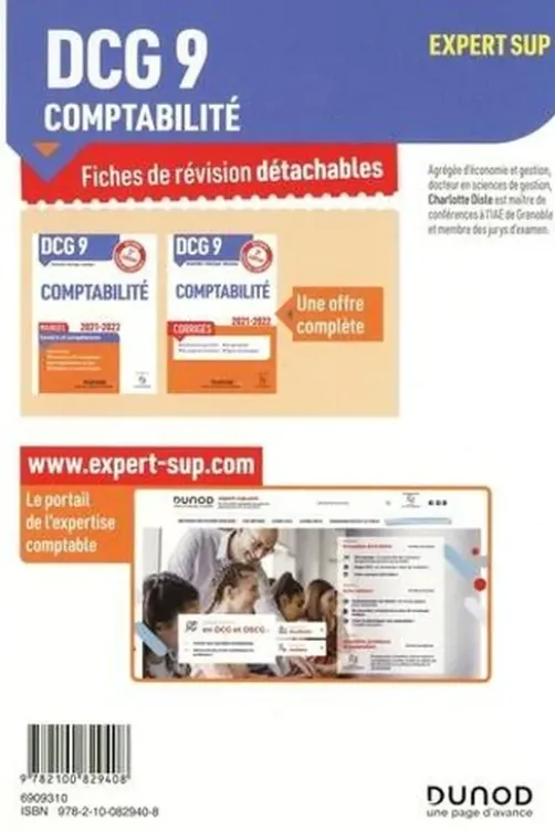 DCG 9 Comptabilité. Fiches de révision, 3e édition, Charlotte Disle