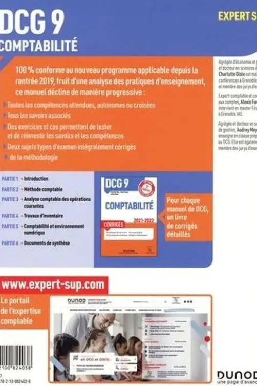 DCG 9 Comptabilité. Manuel, Edition 2021-2022, Charlotte Disle