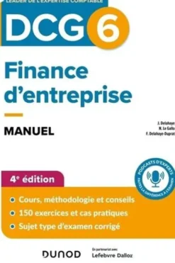 DCG 6 Finance d'entreprise, Florence Delahaye-Duprat