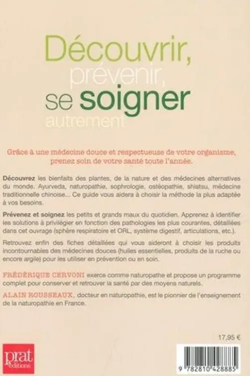 Découvrir, prévenir, se soigner autrement, Frédérique Cervoni