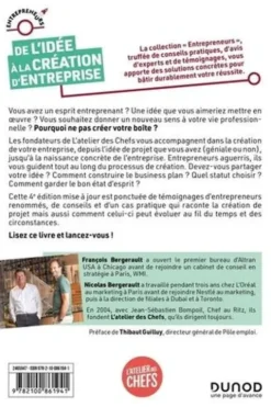 De l'idée à la création d'entreprise. Concrétisez votre projet, 4e édition, François Bergerault