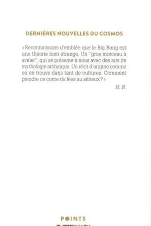 Dernières nouvelles du cosmos. Edition collector, Hubert Reeves