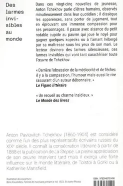 Des larmes invisibles au monde, Anton Tchekhov