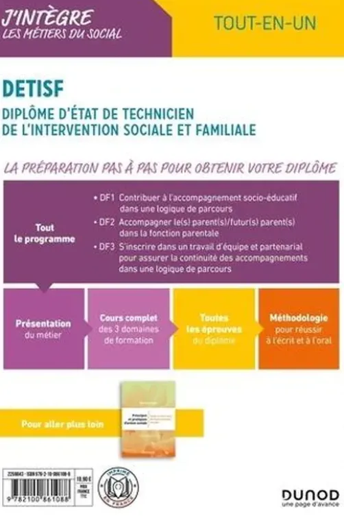 DETISF Diplôme d'état de technicien de l'intervention sociale et familiale. Tout-en-un, Daniela Levy
