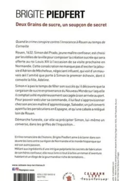 Deux grains de sucre, un soupçon de secret, Brigite Piedfert