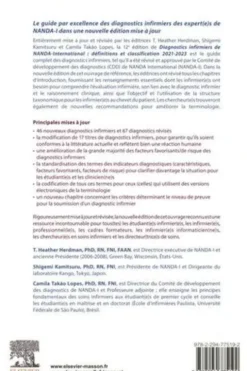 Diagnostics infirmiers. Définitions et classification. Edition 2021-2023, Nanda International