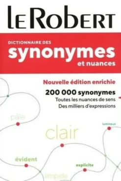 Dictionnaire des synonymes et nuances poche +, Le Robert
