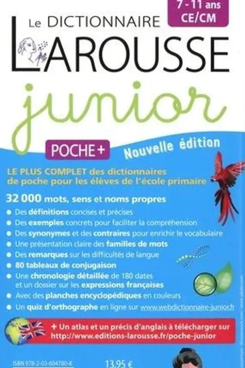 Dictionnaire Larousse junior poche plus CE/CM