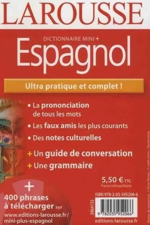 Dictionnaire mini + espagnol. Edition bilingue français-espagnol, Valérie Katzaros