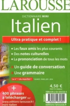 Dictionnaire mini italien. Edition bilingue français-italien, Larousse