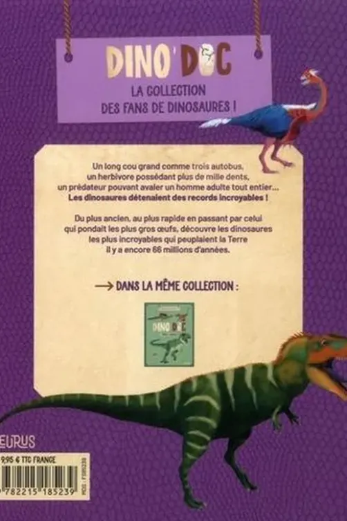 Dinosaures de tous les records, Romain Amiot