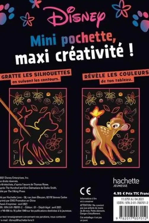 Disney. Avec 5 cartes à gratter, 1 stylet en bois