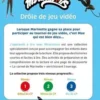 Drôle de jeu vidéo. Fin de CP niveau 3, Marion Fallot