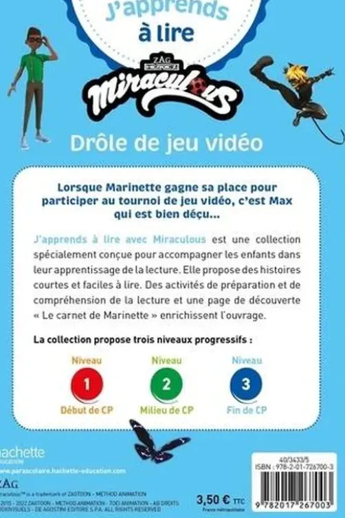 Drôle de jeu vidéo. Fin de CP niveau 3, Marion Fallot