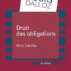 Droit des obligations. 16e édition, Rémy Cabrillac