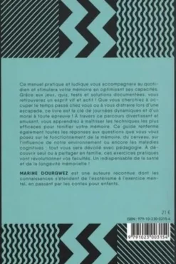 Développez une mémoire d'éléphant. Jeux, tests et exercices pour tous les âges, Marine Dourgwez