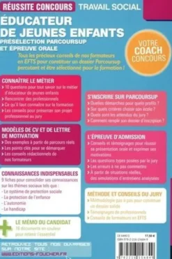 Educateur de jeunes enfants. Préselection Parcoursup et épreuve orale, Edition 2020, Bernard Abchiche