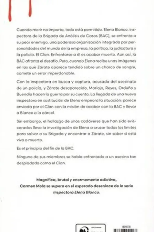 El Clan. Edition en espagnol, Carmen Mola