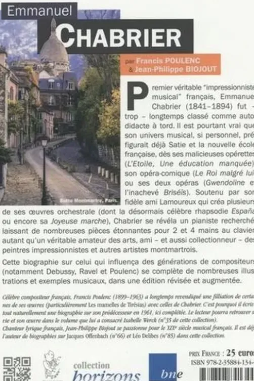Emmanuel Chabrier, Francis Poulenc
