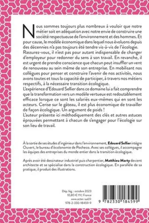 Engager son entreprise dans la transition. Je passe à l'acte, Edouard Sellier