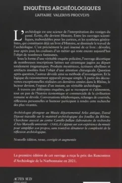 Enquêtes archéologiques. L'affaire Valerius Proculus, David Djaoui