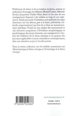 Enseigner la danse aux enfants, Jacqueline Challet-Haas