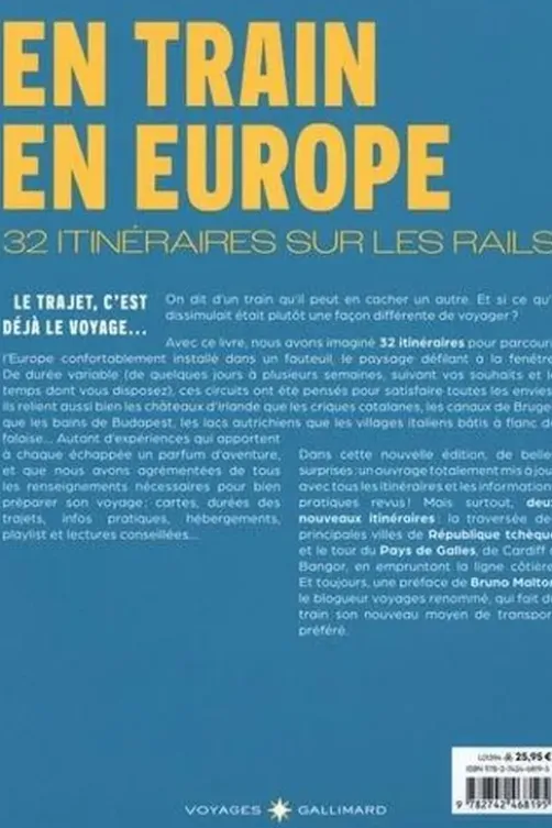 En train. 32 itinéraires sur les rails, Gallimard