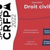 Epreuves écrites du CRFPA. Spécialité Droit civil, Edition 2022, Charles Bahurel