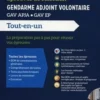 Epreuves de sélection Gendarme adjoint volontaire. GAV APJA - GAV EP, Edition 2023, Benoît Priet