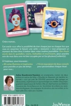 Etre mère sans s'oublier. L'oracle. 40 cartes illustrées et 1 livret de doux conseils pour une évasion bien-être, Soline Bourdeverre-Veyssiere